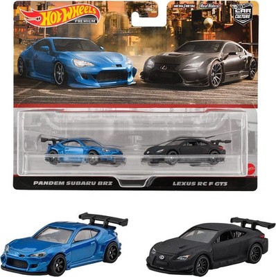 1:64 Hot Wheels  2-Pack Pandem Subaru BRZ & Lexus RC F GT3