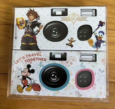 Kingdom Hearts Disney Utsurun Disposable Camera Sleeve Cover Set 2pc New