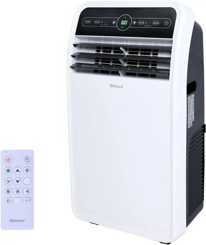 ShinCo Portable Air Conditioner 12000 BTU with Dehumidifier, Fan and Window Kit
