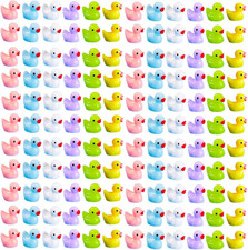 110 Pcs Mini Resin Duck  Miniature Figures Fairy Garden Ducks Tiny Ducks for Home