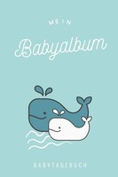 Babyalbum A5 Notizbuch, Babytagebuch Geschenk, Erinnerungsbuch, Babygeschenk