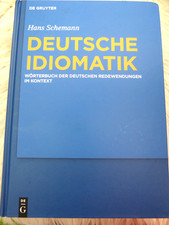 Deutsche Idiomatik Horst Schemann De Gruyter ...