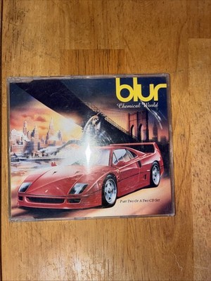 Blur Chemical World UK Import 4 Track CD 1993 Food Records (Parlophone)