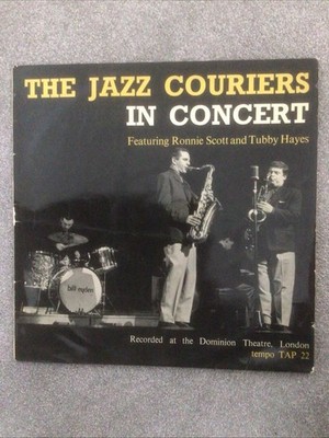 The Jazz Couriers in Concert - Ronnie Scott &  Tubby Hayes Tempo LP Vinyl TAP 22