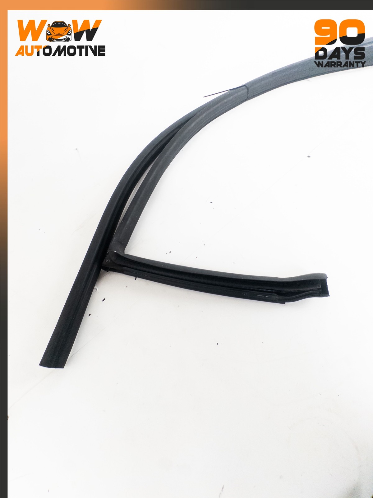 08-19 MASERATI GRANTURISMO S COUPE FRONT LEFT UPPER LOWER DOOR SEAL RUBBER OEM