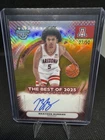 2025-26 Bowman's Best U - Brayden Burries The Best Of 2025 Gold Auto /50 (RC)