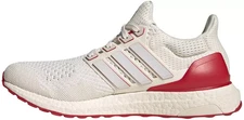 Adidas Man's Size 9 - Ultraboost 1.0 White / Red JR3149