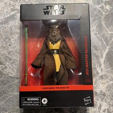 Star Wars The Acolyte The Black Series Jedi Master Kelnacca Figure New