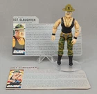 Hasbro G.I. Joe ARAH Vintage Action Figure w/ File Cards - Sgt. Slaughter