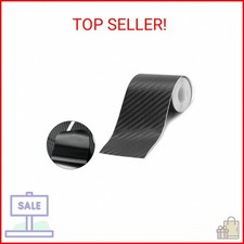 Carbon Sticker Fiber Protector Sill Scuff Cover Anti Scratch Strip Car Door Body