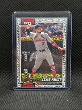 2026 Topps Serie 1 Sandglitter Cesar Prieto RC St. Louis Cardinals Rookie SP