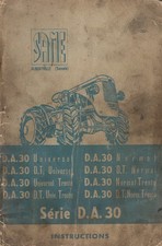 NOTICE ENTRETIEN    TRACTEURS   SAME D30