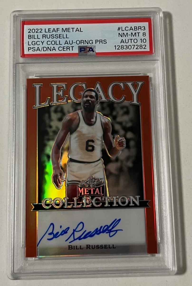 Bill Russell Autographed Basketball Trading Cards for sale | eBay