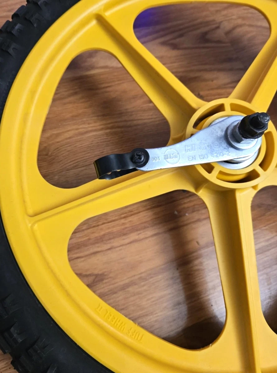 新品 OGK ウィングホイール 黄 組 オールドBMX スカイウェイホイール Skyway 20
