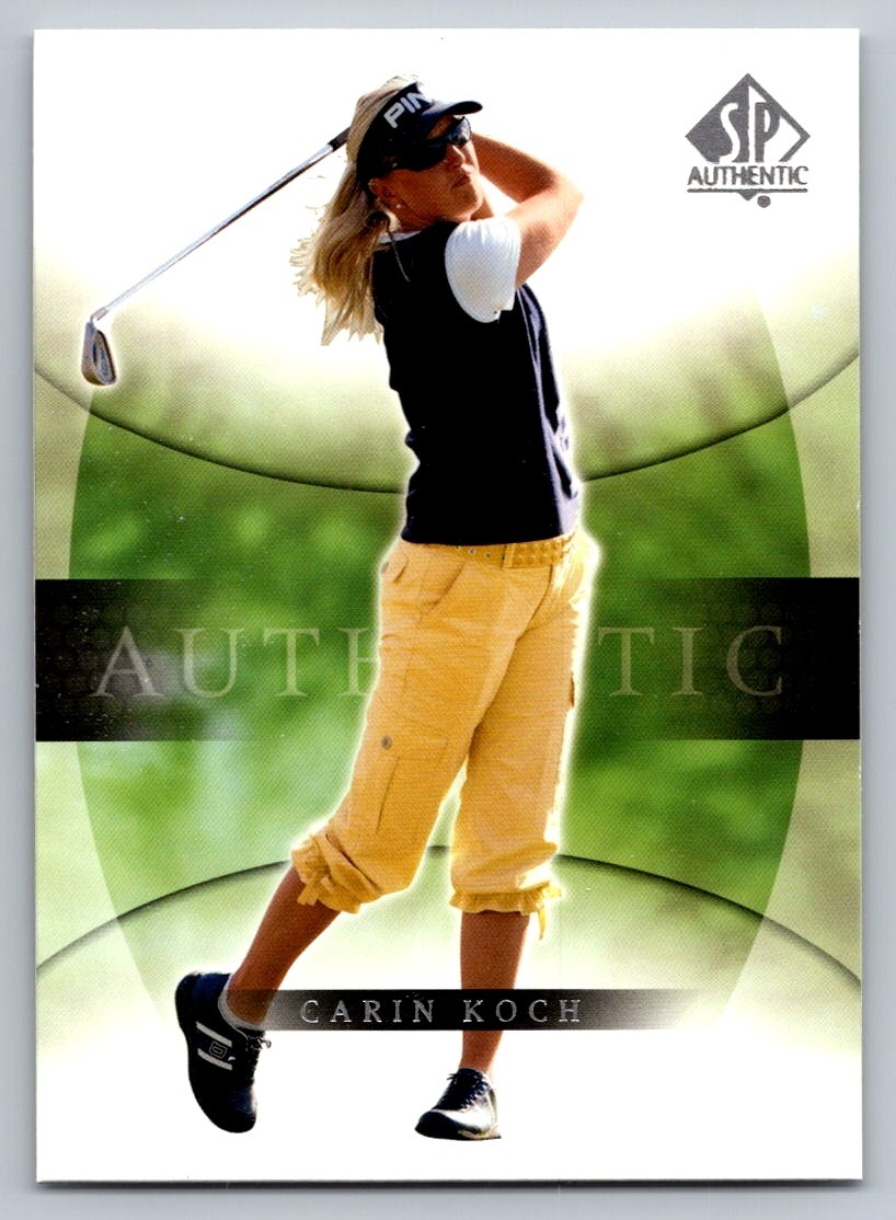 2004 UPPER DECK SP GOLF CARD #9 CARIN KOCH