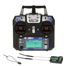 GoolRC Flysky FS-i6 6CH 2.4GHz AFHDS 2A RC Transmitter with FS-iA6B Receiver ...