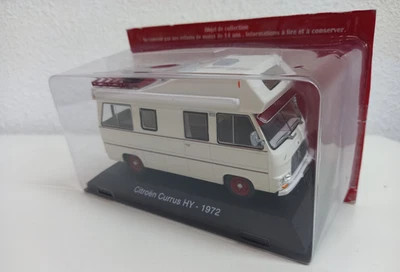 Camping Car Citroen Currus HY 1972 1/43 IXO comme neuf Boite d'origine - Photo 1/2