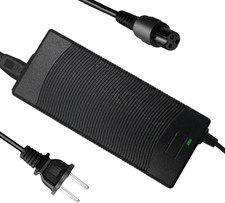 54.6V 2A Battery Charger for 48V Lithium Battery, 3Pin XLR Plug, D12Mm 3-Prong I