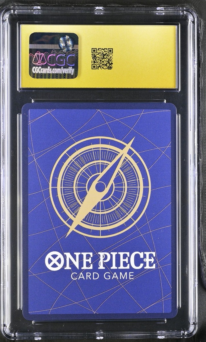 Monkey D. Luffy PRB02-005 Alternate Art Parallel One Piece CGC 10