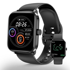 Smart Watch for Men Women, GPS Built-in, Bluetooth Calling, Heart Rate Slee...