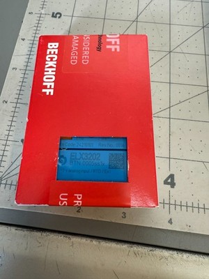 Beckhoff ELX3202 | EtherCAT Terminal, 2-channel analog input, temperature, RTD