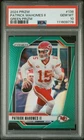 2024 PANINI PRIZM GREEN PRIZM #138 PATRICK MAHOMES II PSA 10