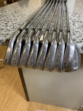 Titleist DCI Black 4-SW RH Golf Iron Set MS-209 STIFF. FAST SHIPPING! Clean!