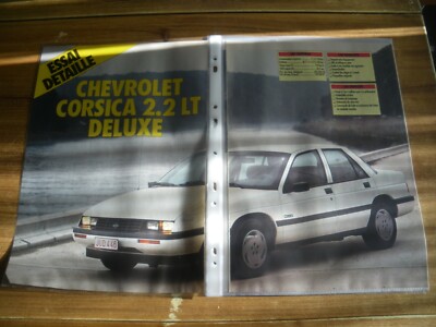 DETAILTEST............CHEVROLET CORSICA 2.2 LT DELUXE + KURZTEST 2 V6 3.1