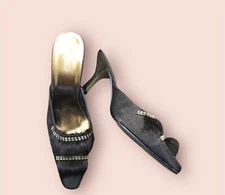 Valenti Franco Women’s Heels Mule Size 7 Brown Color  Leather Sole