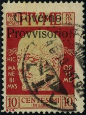 Italy 1921 stamps Fiume USED Sas 176 CV $55.00 181110168