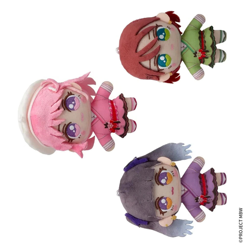 Maebashi Brujas Muñeco de Peluche Juguete Mascota Juego de 3 Juguetes SEGA 2025 Japón Nuevo - Imagen 5 de 12