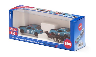 Siku 2565 DODGE CHARGER mit DODGE SRT RACING ''SUPER SERIE 1:55'' NEU OVP--
