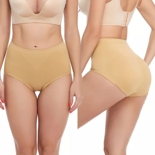 Mutandine donna imbottite intimo controllo pancia sollevamento culo esaltatore anca modellante - Foto 39 di 42