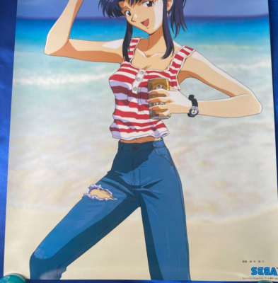 Neon Genesis Evangelion Eva Misato Katsuragi Poster B2 Anime