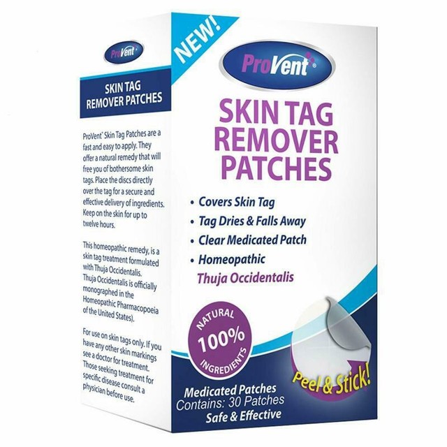 Skin Tag Remover Patches, 30 Count, Homeopathic Medicated Patch eBay