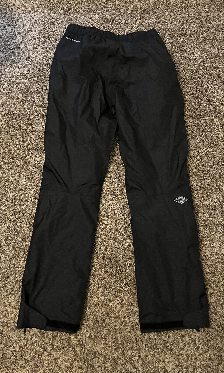 Columbia Omni-Tech Waterproof Pullover Rain Pants Packable Mens