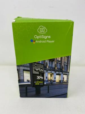 Optisigns Android Stick Digital Signage Player Open Box