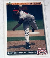 1992 Upper Deck #713 Tom Glavine | Diamond Skills | Atlanta Braves Member HOF R7