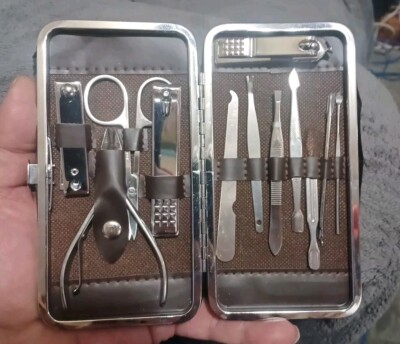 Tseoa Manicure, Pedicure Kit, Nail Clippers, Professional Grooming Kit