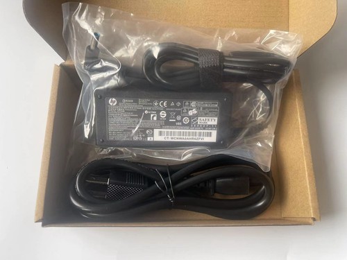 Chargeur Pour HP 19.5V 3.33A Pointe Bleue - Compatible HP 17-F254NF Et Autres, Neuf