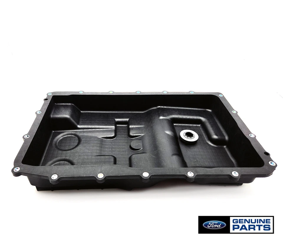 10R80 Ford Transit 2020-2024 OE Genuine Transmission Fluid Pan, LK4Z-7A194-B - Image 2 of 3