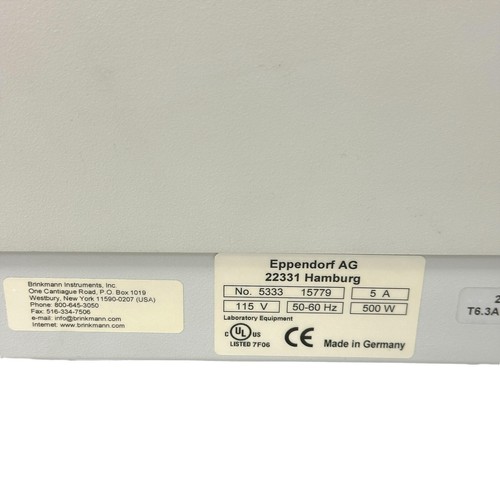 Eppendorf 5333 Mastercycler PCR Termicociclatore con Blocco 96 Pozzetti - Foto 20 di 21
