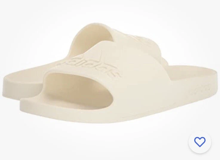 Sandali Adidas donna Adilette Aqua Slides crema taglia M7 W8