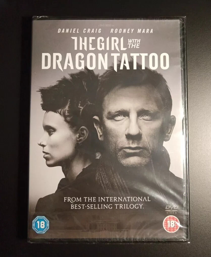 THE GIRL WITH THE DRAGON TATTOO - DVD (2011) - NEW SEALED