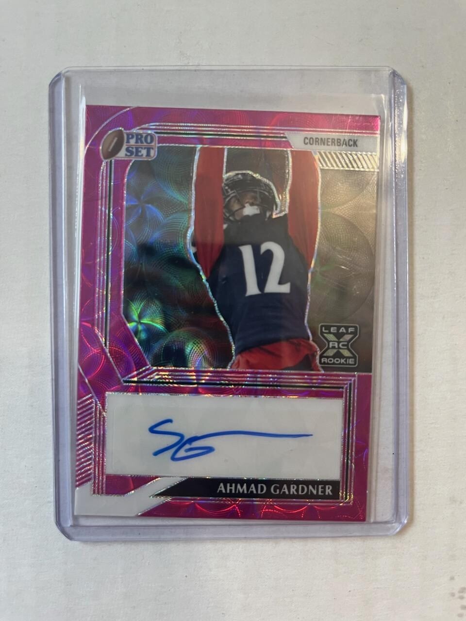 2022 Leaf Pro Set Metal Ahmad Sauce Gardner XRC Pink Scope Rookie Auto