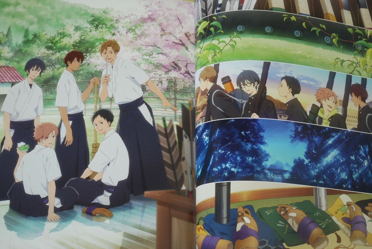 Kyoto Animation Tsurune Kazemai Koukou Kyuudou Bu Illustration Works