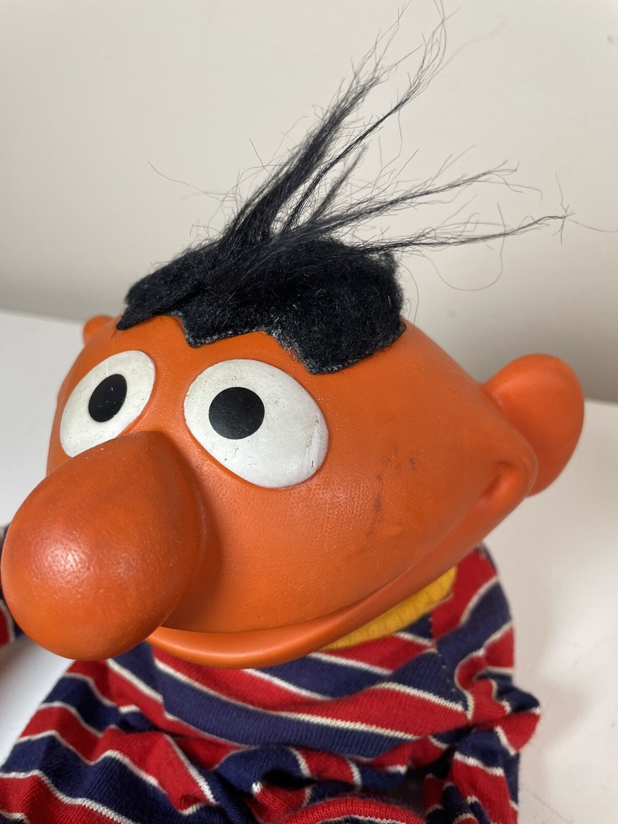 Bert And Ernie Sesame Street Vintage Hand Puppets Original Bert And Ernie Sesame Street Vintage Hand Puppets Original