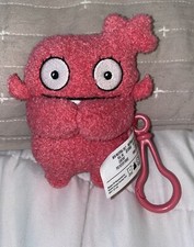 Pink Ugly Doll Plush CLIP Key Chain