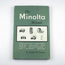 The Minolta Manual By Joseph D. Cooper - Cameras and Accessories - 1959 1st Ed.