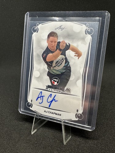 2023 Leaf PBA Premier Edition AJ Chapman AUTO Silver Foil - Picture 2 of 4